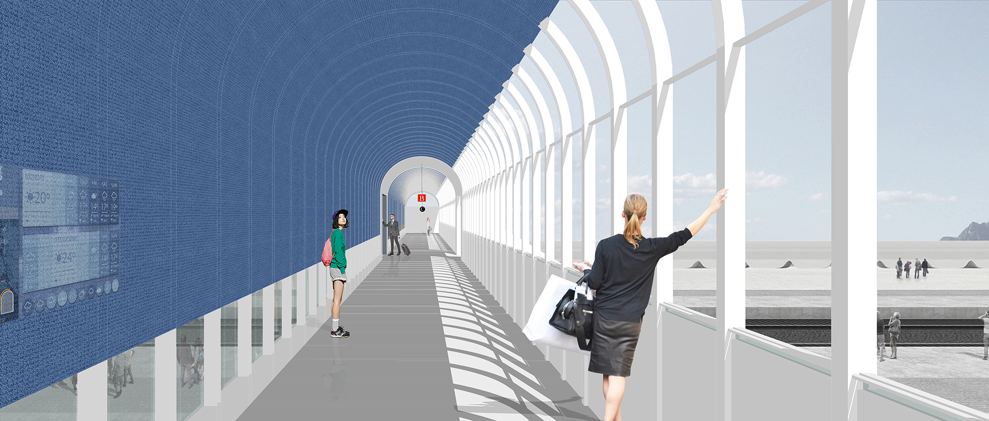 时间隧道：人行天桥设计创意竞赛