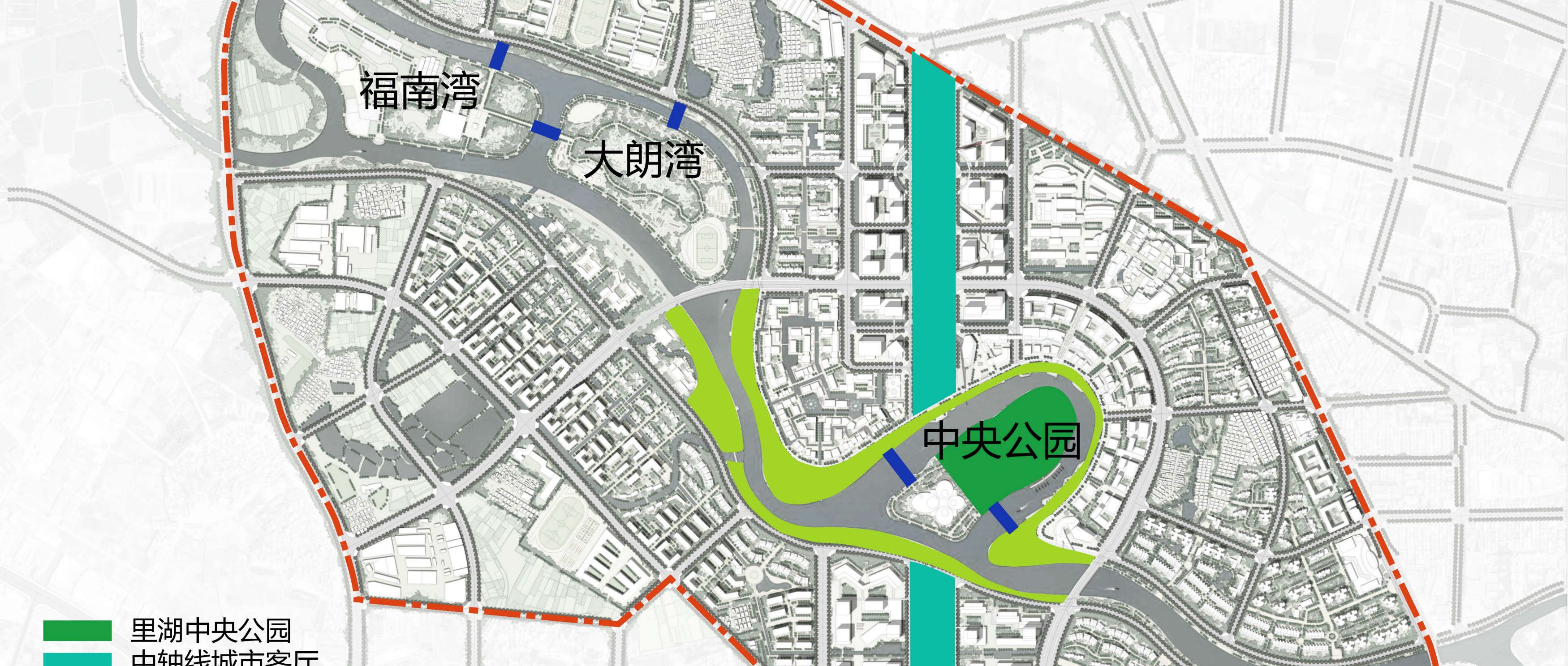 里湖新城核心区景观方案设计国际竞赛