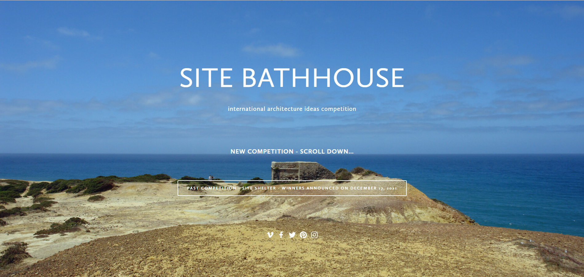 ARKxSITE 场所浴室（SITE BATHHOUSE）设计竞赛