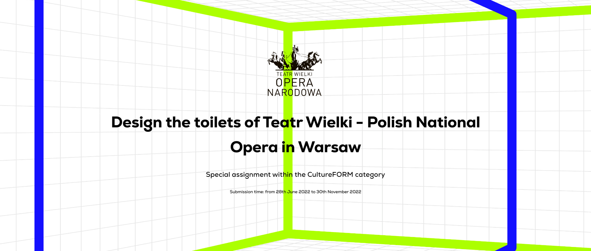 Teatr Wielki——波兰国家大剧院公共厕所设计竞赛
