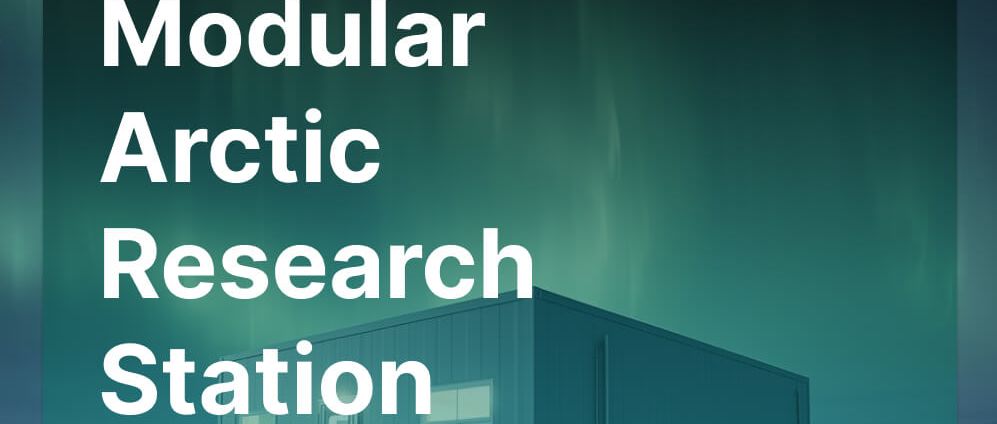 Modular Arctic Research Station Architecture Competition