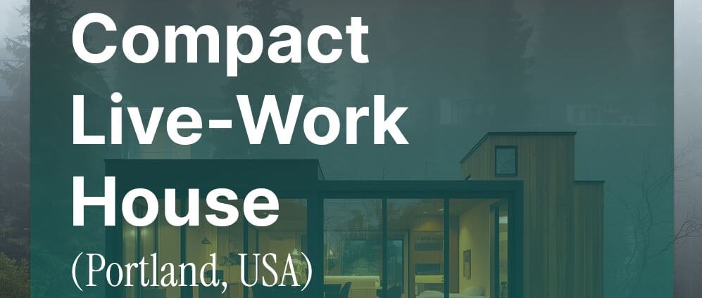 Compact Live-Work House (Portland, USA)